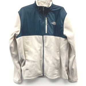 The North Face Denali Jacket Mens Large Highest Peak Fleece‎ Full Zip TNF